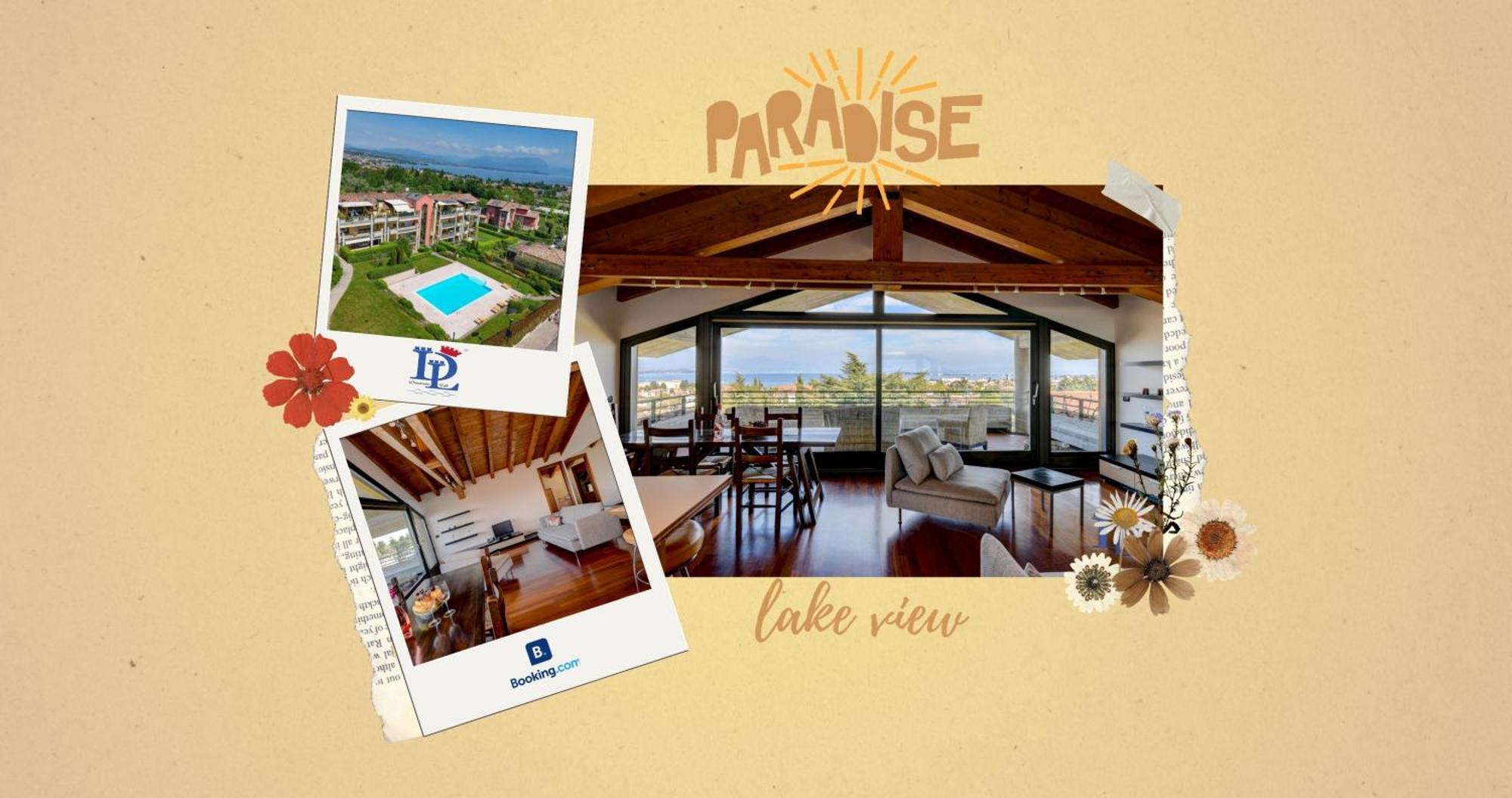 Desenzanoloft Official Partner Marriott Homes & Villas - Paradise Lake View In A 5 Pools Exclusive Residence Десенцано дел Гарда Екстериор снимка